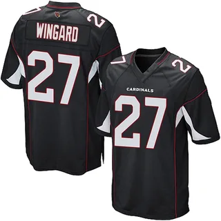 Andrew Wingard Arizona Cardinals Men's Game Alternate Nike Jersey - Black
