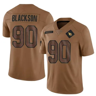 Angelo Blackson Arizona Cardinals Men's Limited 2023 Salute To Service Nike Jersey - Brown