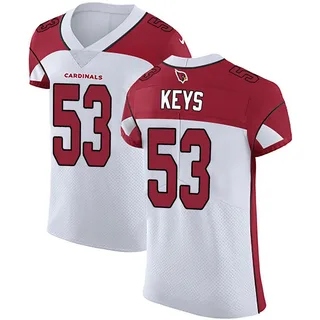 Austin Keys Arizona Cardinals Men's Elite Vapor Untouchable Nike Jersey - White