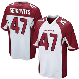 Bernhard Seikovits Arizona Cardinals Men's Game Nike Jersey - White