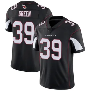 Bryson Green Arizona Cardinals Men's Limited Black Vapor Untouchable Nike Jersey - Green