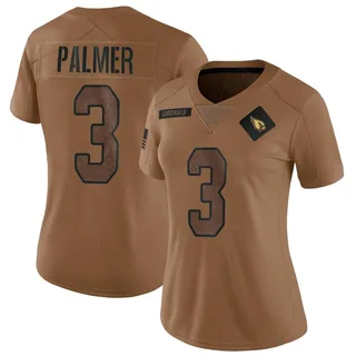 Carson Palmer Arizona Cardinals Women's Limited 2023 Salute To Service Nike Jersey - Brown