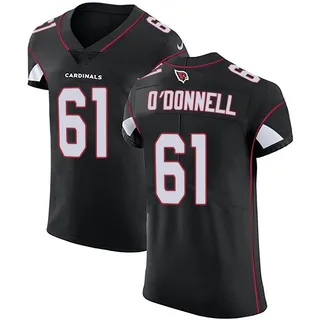 Carter O'Donnell Arizona Cardinals Men's Elite Alternate Vapor Untouchable Nike Jersey - Black