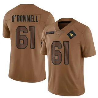 Carter O'Donnell Arizona Cardinals Youth Limited 2023 Salute To Service Nike Jersey - Brown