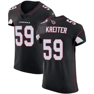 Casey Kreiter Arizona Cardinals Men's Elite Alternate Vapor Untouchable Nike Jersey - Black