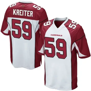 Casey Kreiter Arizona Cardinals Youth Game Nike Jersey - White