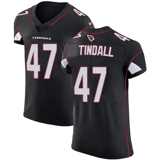 Channing Tindall Arizona Cardinals Men's Elite Alternate Vapor Untouchable Nike Jersey - Black