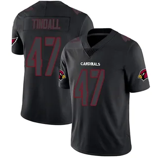 Channing Tindall Arizona Cardinals Men's Limited Nike Jersey - Black Impact
