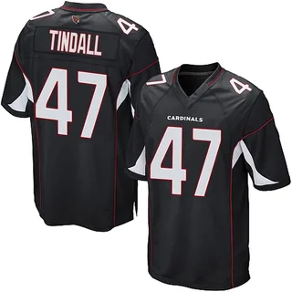 Channing Tindall Arizona Cardinals Youth Game Alternate Nike Jersey - Black