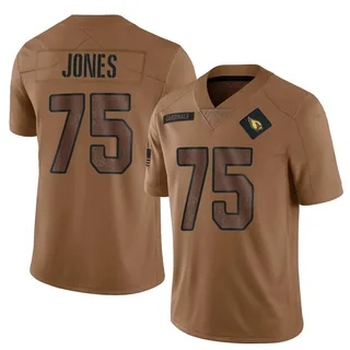 Christian Jones Arizona Cardinals Men's Limited 2023 Salute To Service Nike Jersey - Brown