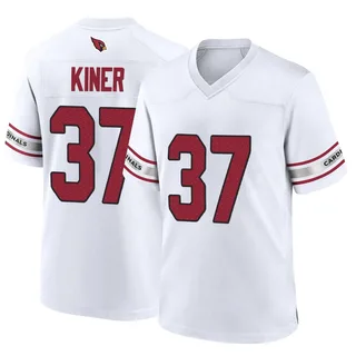 Corey Kiner Arizona Cardinals Men's Game Nike Jersey - White