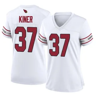 Corey Kiner Arizona Cardinals Women's Game Nike Jersey - White