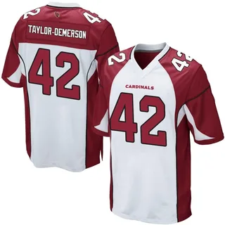 Dadrion Taylor-Demerson Arizona Cardinals Men's Game Nike Jersey - White
