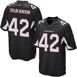 Dadrion Taylor-Demerson Arizona Cardinals Youth Game Alternate Nike Jersey - Black