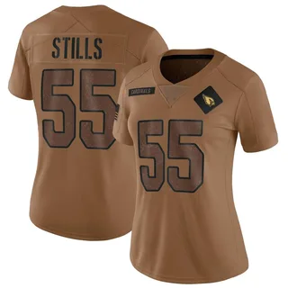 Dante Stills Arizona Cardinals Women's Limited 2023 Salute To Service Nike Jersey - Brown