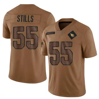 Dante Stills Arizona Cardinals Youth Limited 2023 Salute To Service Nike Jersey - Brown