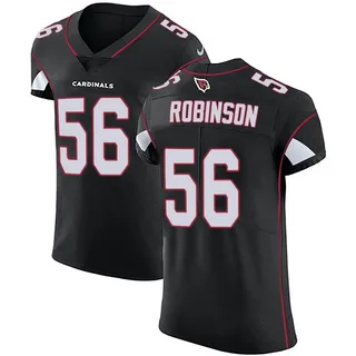 Darius Robinson Arizona Cardinals Men's Elite Alternate Vapor Untouchable Nike Jersey - Black