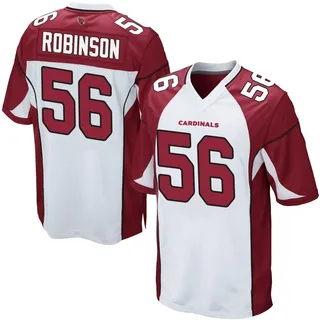 Darius Robinson Arizona Cardinals Men's Game Nike Jersey - White
