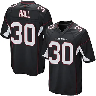 Darren Hall Arizona Cardinals Youth Game Alternate Nike Jersey - Black