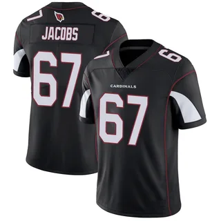 Demontrey Jacobs Arizona Cardinals Men's Limited Vapor Untouchable Nike Jersey - Black