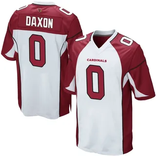 Denzel Daxon Arizona Cardinals Youth Game Nike Jersey - White