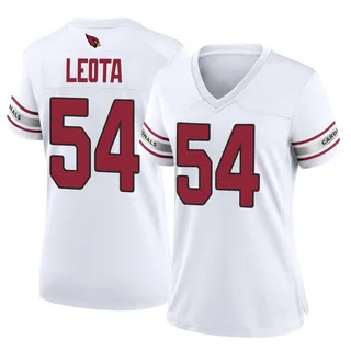 Eku Leota Arizona Cardinals Women's Game Nike Jersey - White