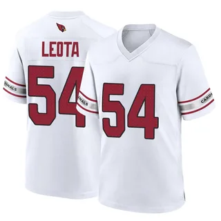 Eku Leota Arizona Cardinals Youth Game Nike Jersey - White