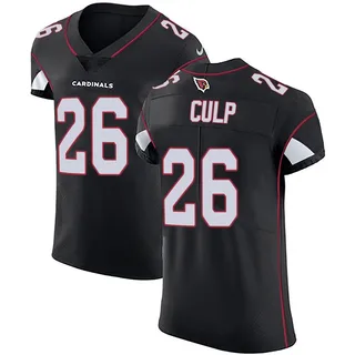 Elijah Culp Arizona Cardinals Men's Elite Alternate Vapor Untouchable Nike Jersey - Black