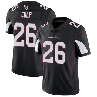 Elijah Culp Arizona Cardinals Men's Limited Vapor Untouchable Nike Jersey - Black