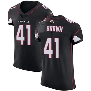 Elliott Brown Arizona Cardinals Men's Elite Alternate Vapor Untouchable Nike Jersey - Black