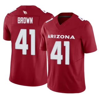 Elliott Brown Arizona Cardinals Men's Limited Cardinal Vapor F.U.S.E. Nike Jersey - Brown