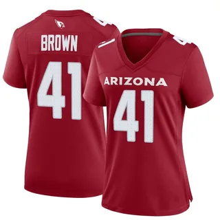 Elliott Brown Arizona Cardinals Women's Game Cardinal Nike Jersey - Brown