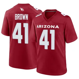 Elliott Brown Arizona Cardinals Youth Game Cardinal Nike Jersey - Brown