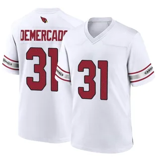 Emari Demercado Arizona Cardinals Men's Game Nike Jersey - White