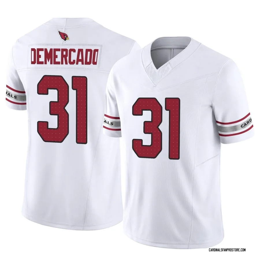 Emari Demercado Arizona Cardinals Men's Limited Vapor F.U.S.E. Nike Jersey - White