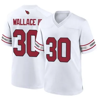 Harrison Wallace III Arizona Cardinals Men's Game Nike Jersey - White