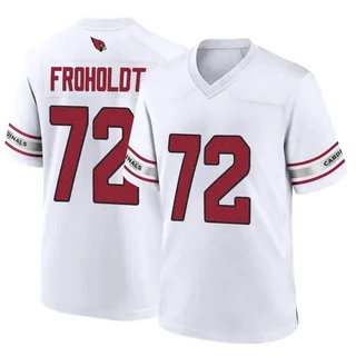Hjalte Froholdt Arizona Cardinals Men's Game Nike Jersey - White