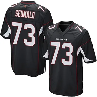 Isaac Seumalo Arizona Cardinals Men's Game Alternate Nike Jersey - Black