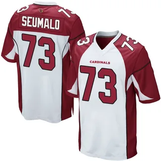 Isaac Seumalo Arizona Cardinals Men's Game Nike Jersey - White