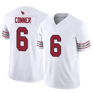 James Conner Arizona Cardinals Men's Limited Vapor F.U.S.E. Nike Jersey - White