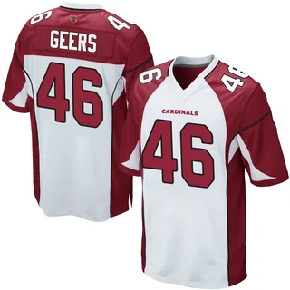 Jameson Geers Arizona Cardinals Men's Game Nike Jersey - White