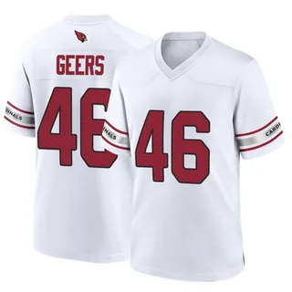 Jameson Geers Arizona Cardinals Men's Game Nike Jersey - White