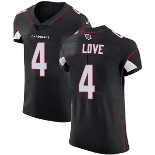 Jeremiyah Love Arizona Cardinals Men's Elite Alternate Vapor Untouchable Nike Jersey - Black