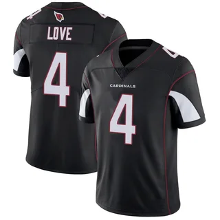 Jeremiyah Love Arizona Cardinals Men's Limited Vapor Untouchable Nike Jersey - Black