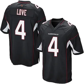 Jeremiyah Love Arizona Cardinals Youth Game Alternate Nike Jersey - Black