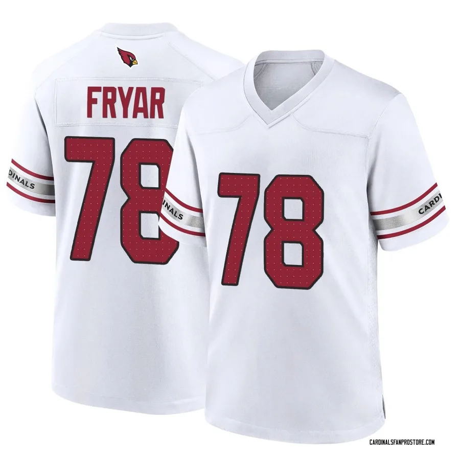 Josh Fryar Arizona Cardinals Youth Game Nike Jersey - White