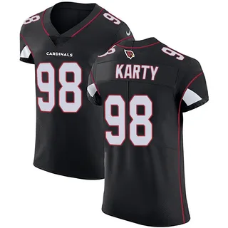 Joshua Karty Arizona Cardinals Men's Elite Alternate Vapor Untouchable Nike Jersey - Black