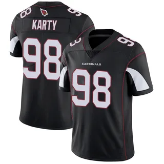 Joshua Karty Arizona Cardinals Men's Limited Vapor Untouchable Nike Jersey - Black