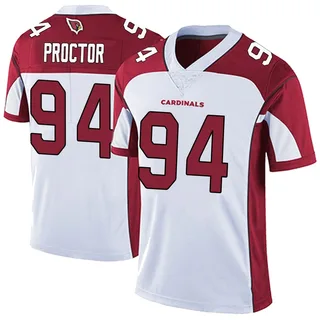 Kaleb Proctor Arizona Cardinals Men's Limited Vapor Untouchable Nike Jersey - White