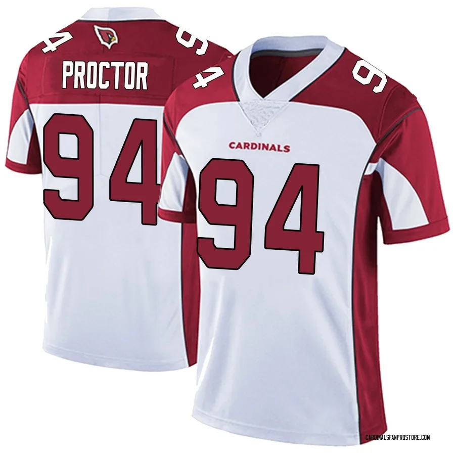 Kaleb Proctor Arizona Cardinals Youth Limited Vapor Untouchable Nike Jersey - White